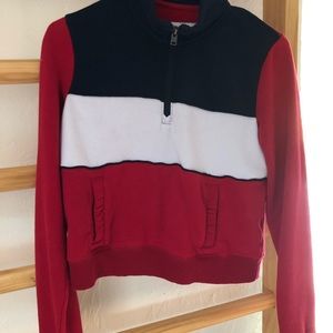 Hollister half zip jacket